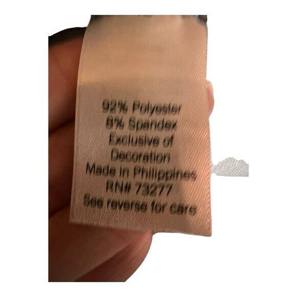 LC Lauren Conrad Smocked Velvet Mini Dress New Without Tags MSRP $64.00 - Picture 7 of 12